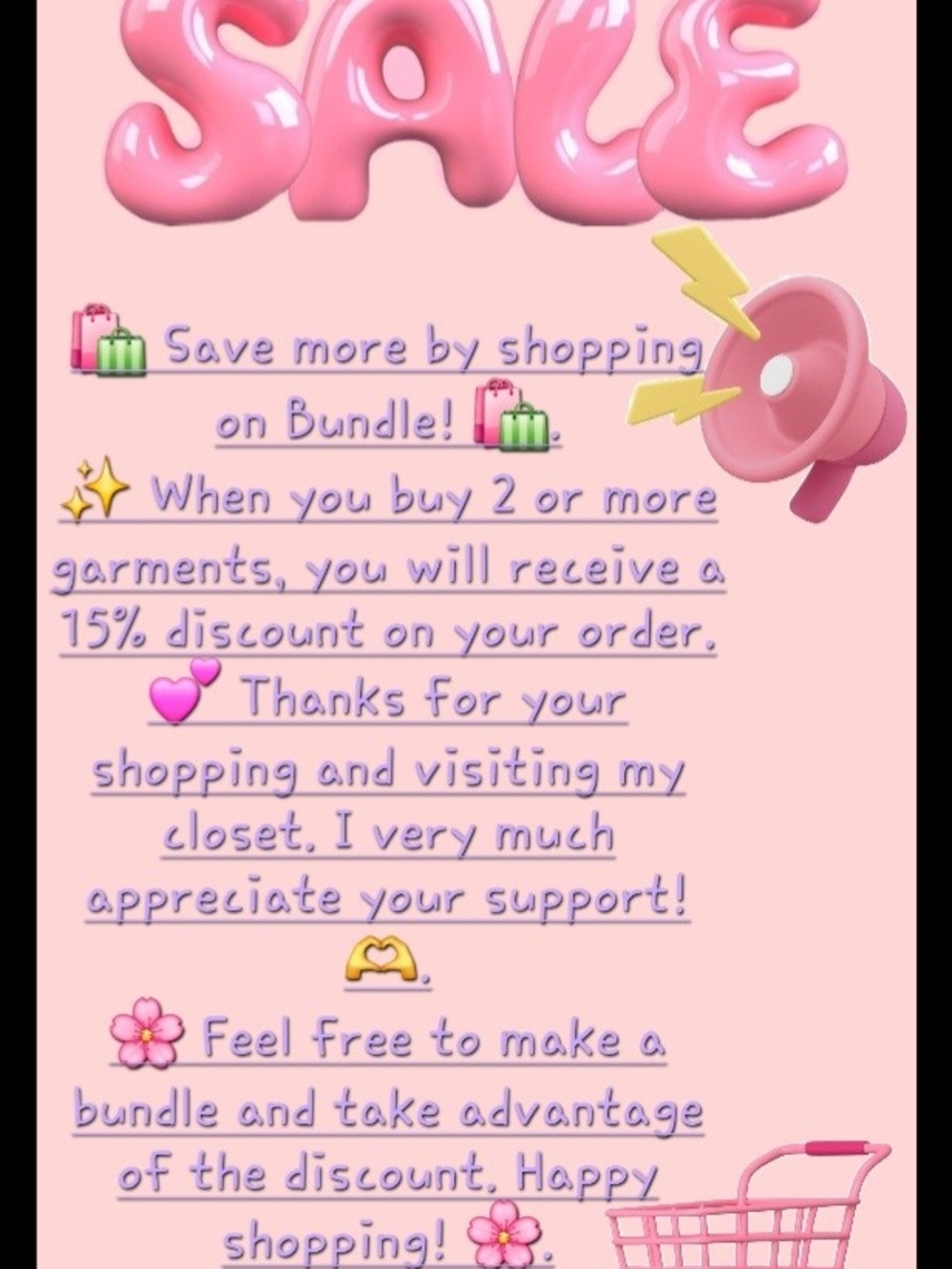 Pink SALE Graphic Flyer